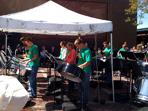 steel drum band farmers market