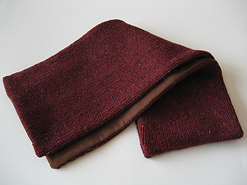 maroon wool felted bag